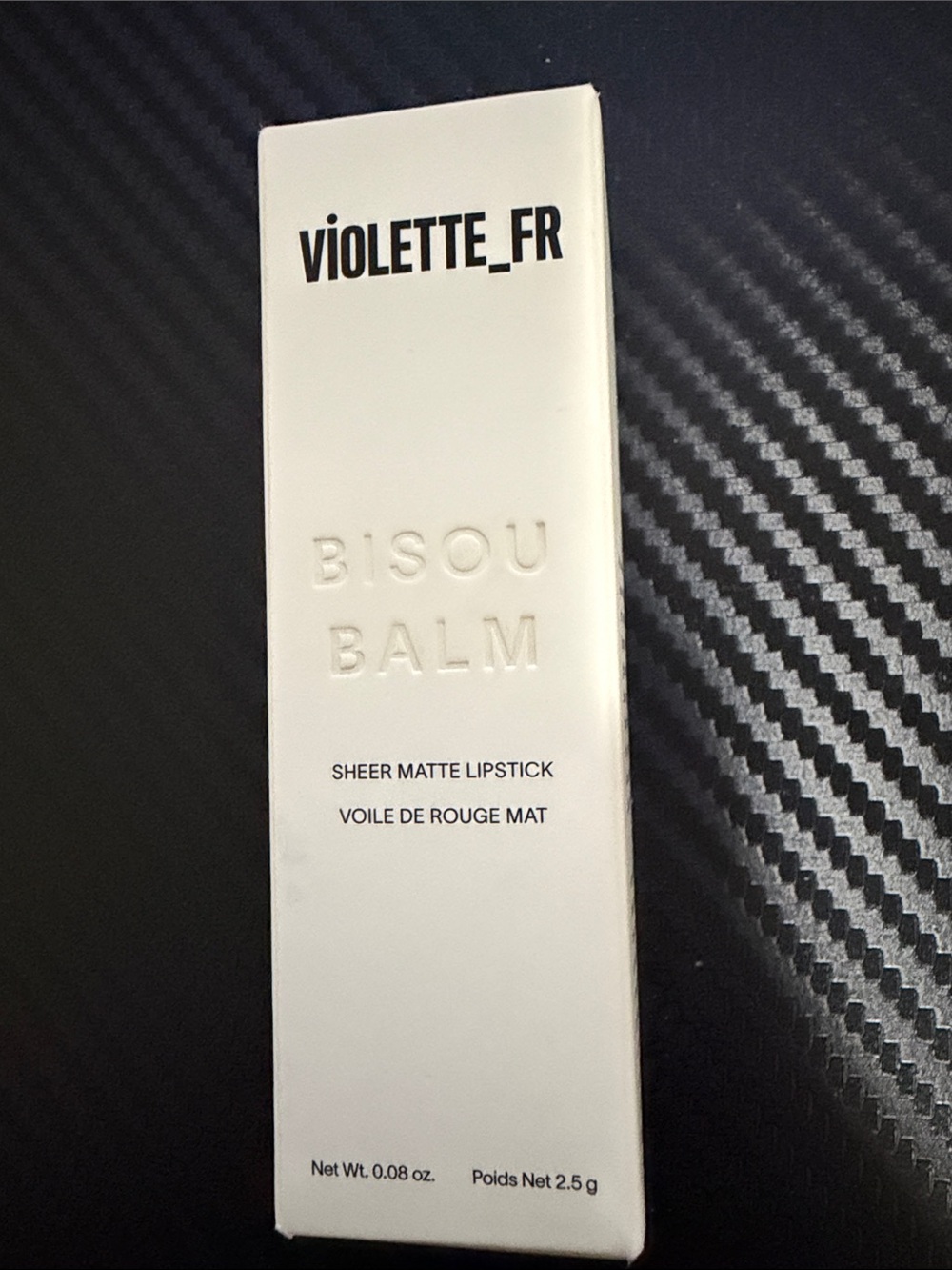 Violette_FR Bisou Balm Sheer Matte Lipstick – Calisson NIB!